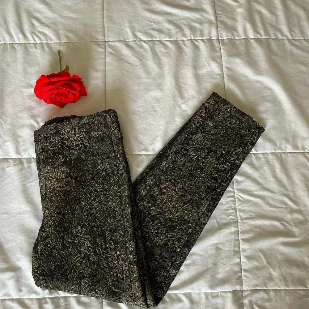 Golden Goose metallic embroidered skinny pants - Picture 2 of 11